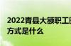 2022青县大额职工医保怎么交 大额医保缴费方式是什么