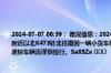 2024-07-07 06:39： 路况信息：2024年7月7日6时35分，武深高速衡炎段浣溪收费站附近以北K473处北往南因一辆小货车侧翻占用行车道，目前交警、路产正在现场处理，途经车辆需谨慎慢行。Sa85Za ​​​