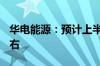 华电能源：预计上半年净利同比增长433%左右