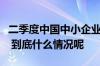 二季度中国中小企业发展指数与去年同期持平 到底什么情况呢