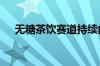 无糖茶饮赛道持续内卷 企业打响价格战