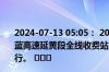 2024-07-13 05:05： 2024年7月13日05:05接交警通知,榆蓝高速延黄段全线收费站入口禁止货车和危化品运输车辆通行。 ​​​