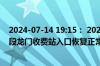 2024-07-14 19:15： 2024年7月14日19:15京昆高速西禹段龙门收费站入口恢复正常通行。 ​​​