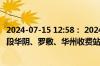 2024-07-15 12:58： 2024年07月15日12:58连霍高速西渭段华阴、罗敷、华州收费站入口恢复正常通行。 ​​​