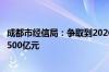 成都市经信局：争取到2026年成都机器人关联产业规模突破500亿元