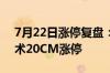 7月22日涨停复盘：*ST景峰14连板 国民技术20CM涨停