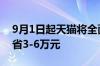 9月1日起天猫将全面取消年费：入驻商家可省3-6万元