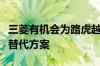 三菱有机会为路虎越野车提供一种价格较低的替代方案