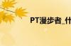 PT漫步者_什么是PT漫步者