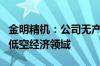 金明精机：公司无产品直接应用于商业航天和低空经济领域