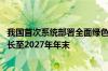 我国首次系统部署全面绿色转型 碳减排支持工具实施年限延长至2027年年末