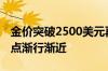 金价突破2500美元再创新高 美联储降息时间点渐行渐近