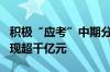 积极“应考”中期分红 近300家A股公司拟派现超千亿元