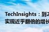 TechInsights：到2030年汽车半导体市场将实现近乎翻倍的增长