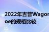 2022年吉普Wagoneer与2021年雪佛兰Tahoe的规格比较