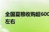 全国夏粮收购超6000万吨 同比增加400万吨左右