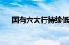 国有六大行持续低迷 交通银行跌超4%