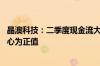 晶澳科技：二季度现金流大幅好转 年度经营活动现金流有信心为正值