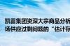 凯雷集团资深大宗商品分析师Jeff Currie：投资者对原油市场供应过剩问题的“估计存在夸大性”