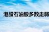 港股石油股多数走弱 中国海洋石油跌超5%