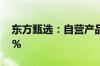 东方甄选：自营产品冷链发货覆盖比例达97%